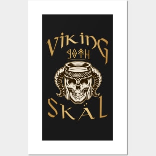 Viking-Skål: 90th Birthday Celebration for a Viking Warrior - Gift Idea Posters and Art